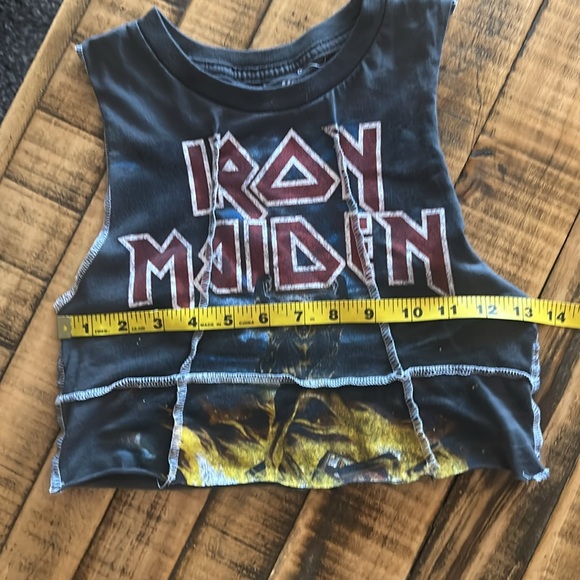 Iron Maiden - No Prayer on the Road Tour Graphic Crop Top - Picture 8 of 9